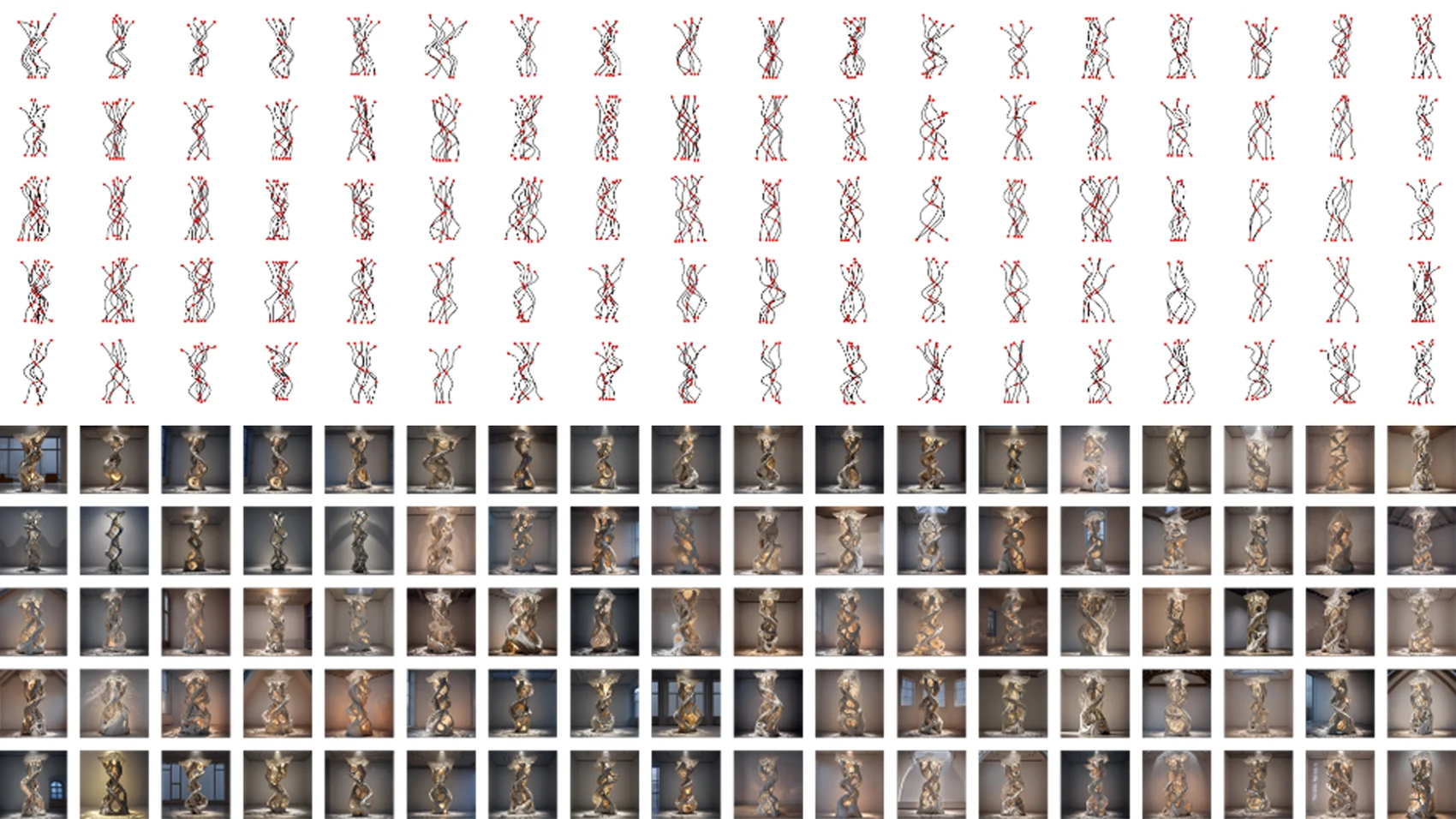 Architectural-scale generative design using Bio-ComfyUI
